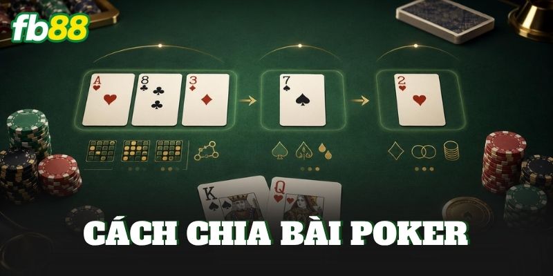 Cách Chia Bài Poker