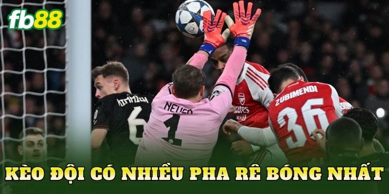 Kèo Đội Có Nhiều Pha Rê Bóng Nhất